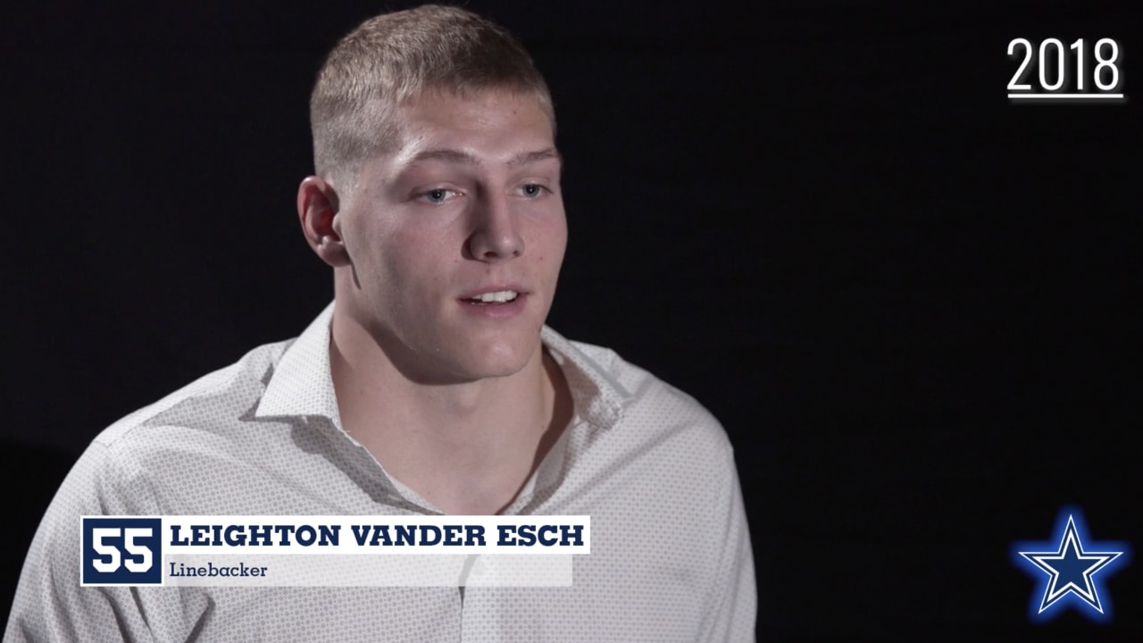 The Dallas Cowboys select Leighton Vander Esch 19th overall in the 2018 NFL  Draft, NFL Draft