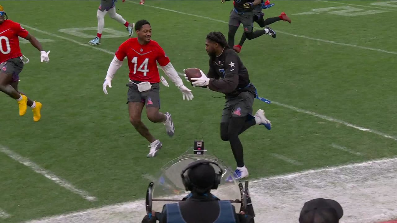 Trevon Diggs Picks Off Brother | 2023 Pro Bowl