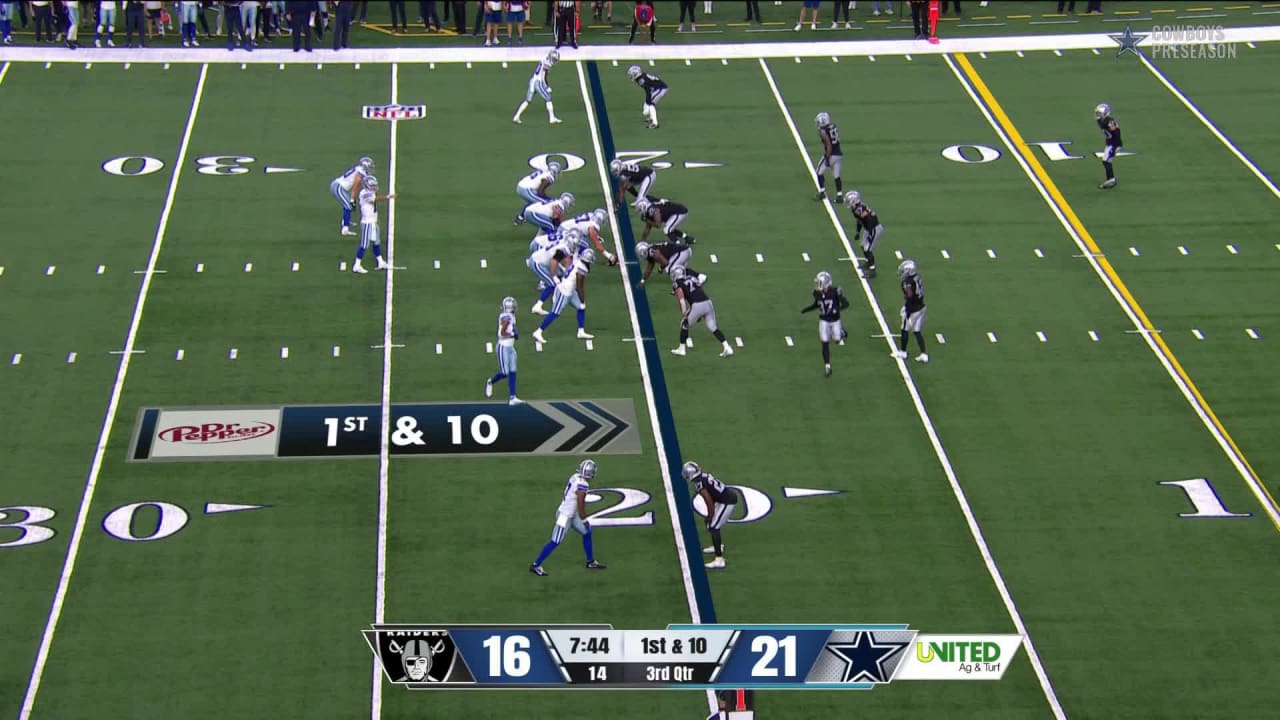 Dallas Cowboys WATCH: Rookie Hunter Luekpe Gets TD - And The Ball