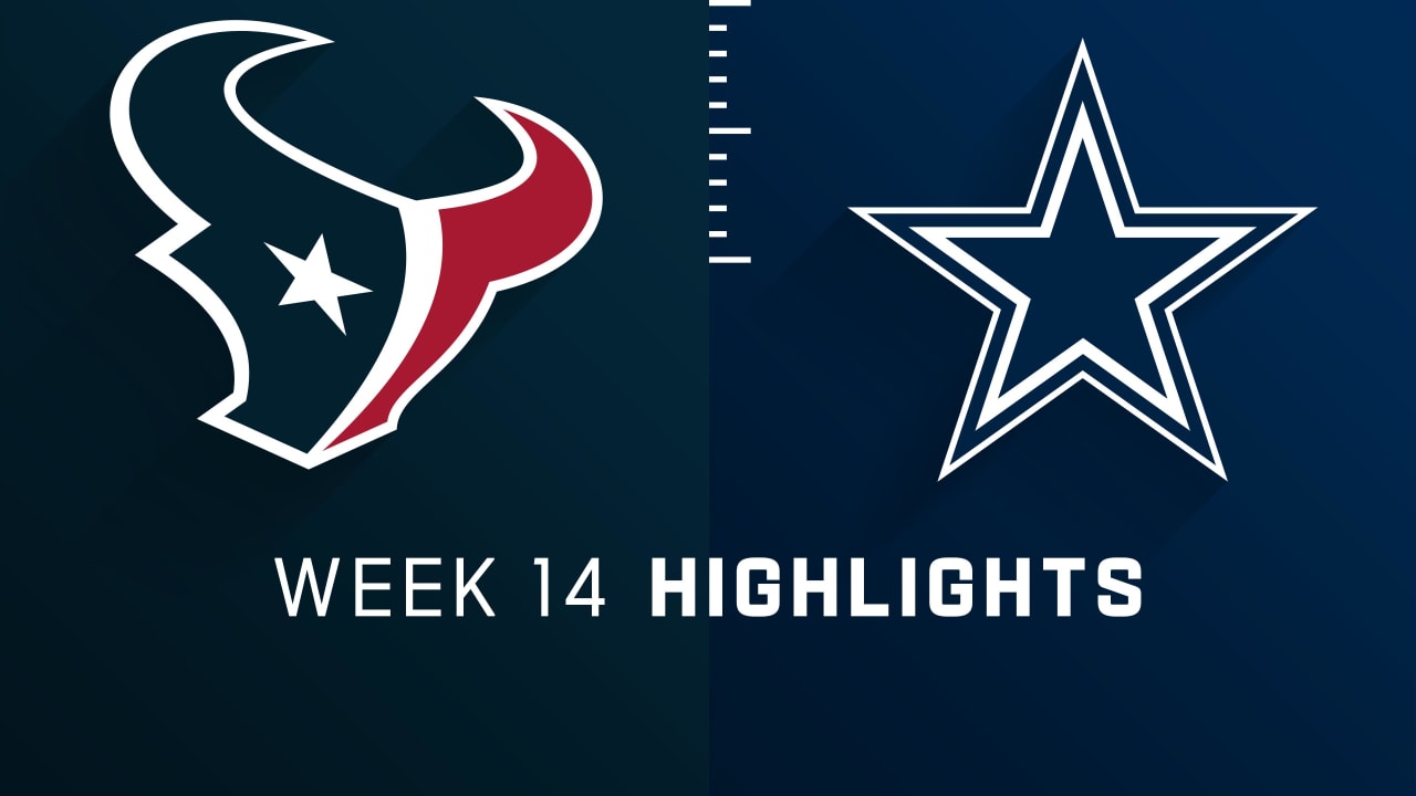 Texans vs Cowboys Highlights