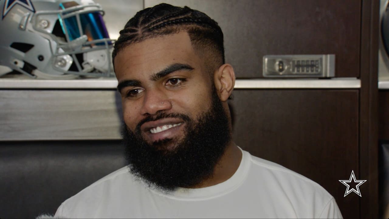 Ezekiel Elliott Shaves Off His Signature Beard/Hair : r/cowboys