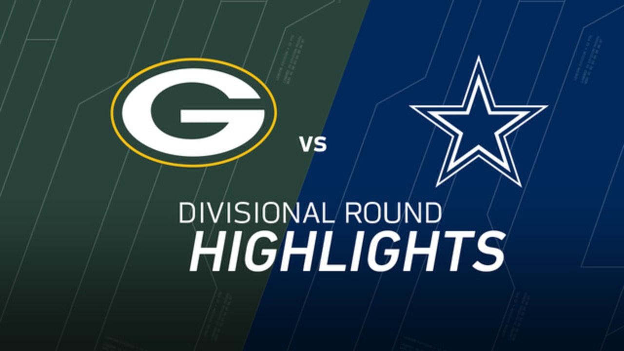 Packers vs. Cowboys  NFL Divisional Game Highlights 