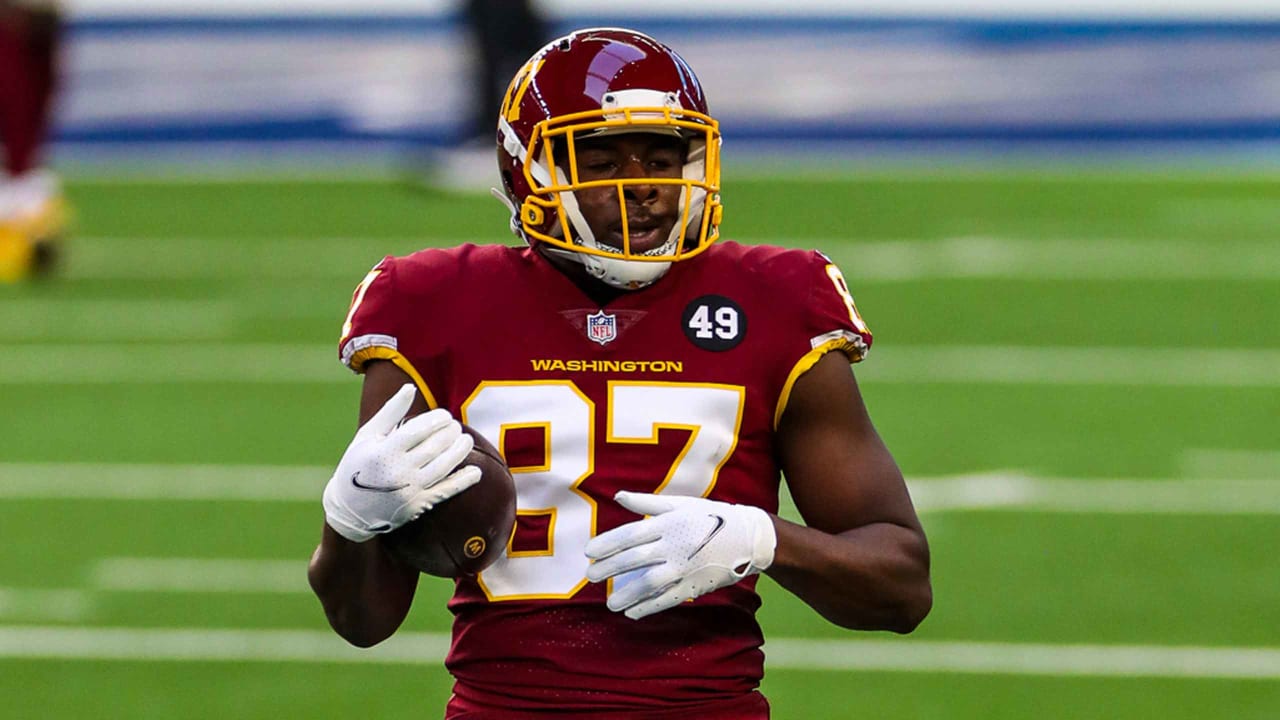 Landover, MD, USA. 16th Sep, 2018. Washington Redskins TE #87 Jeremy  Sprinkle takes the field before a NFL football game between the Washington  Redskins and the Indianapolis Colts at FedEx Field in