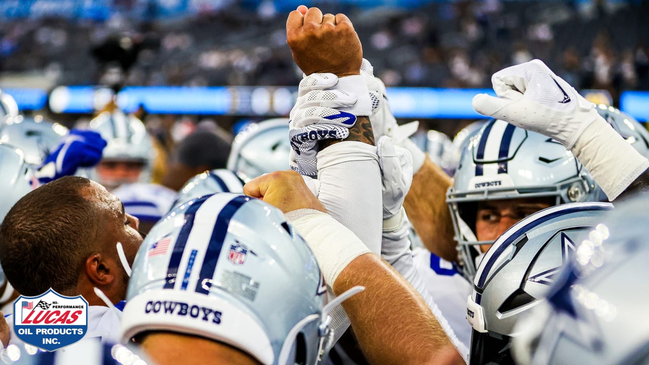 Dallas Cowboys safety Donovan Wilson (6) defends fro the secondary