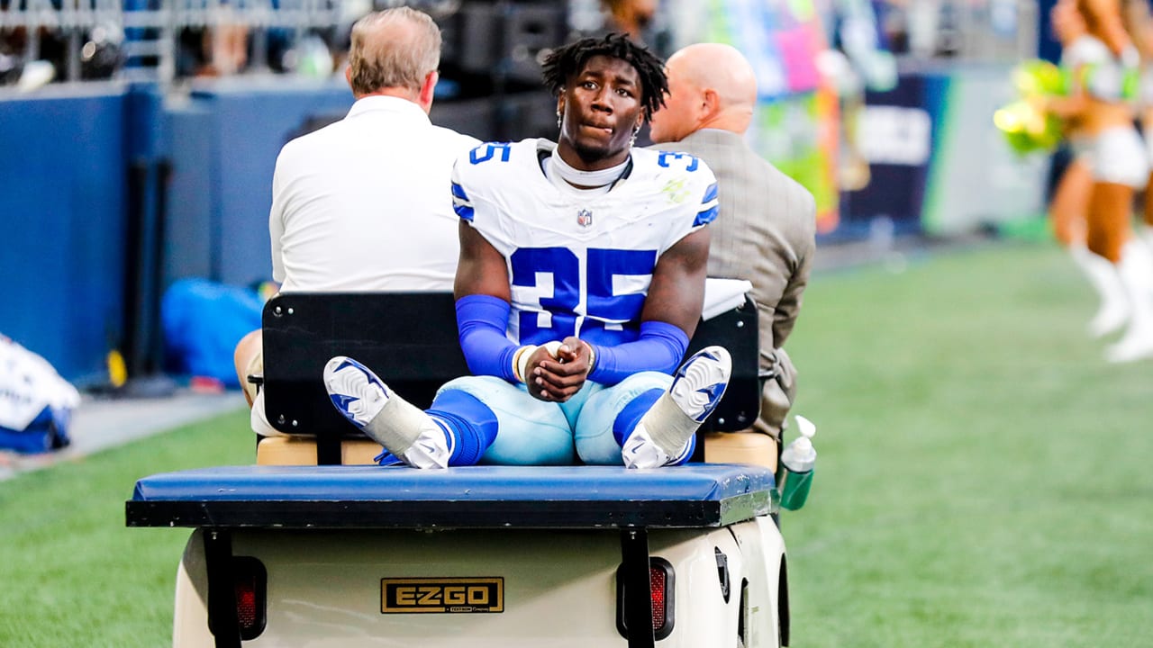 DeMarvion Overshown out for season after tearing ACL in Dallas Cowboys  preseason game against Seattle Seahawks