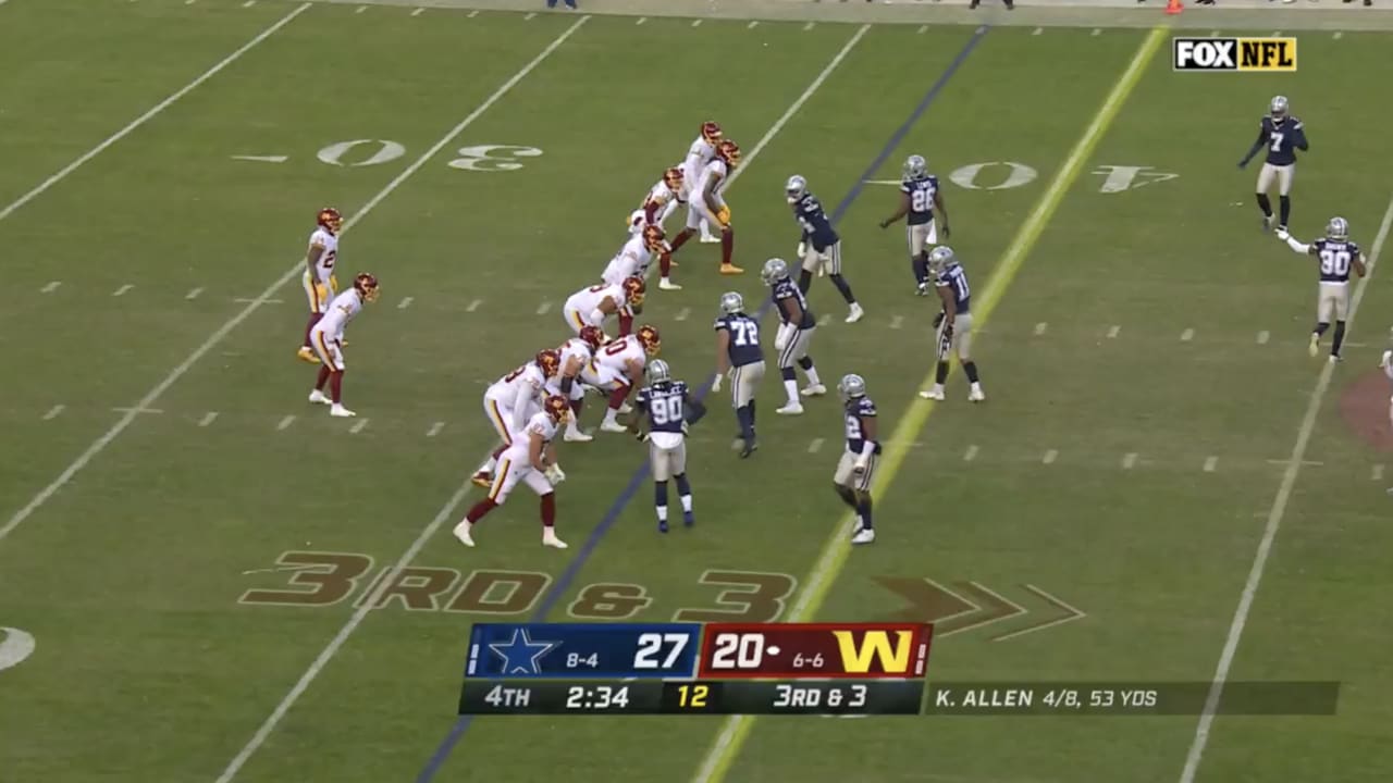 NFL on X: On 4th and 4 CLUTCH from Heinicke. 