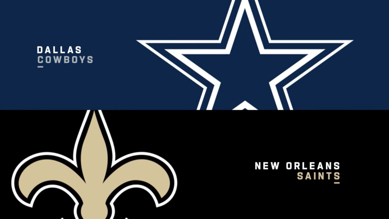 Cowboys vs Saints Highlights