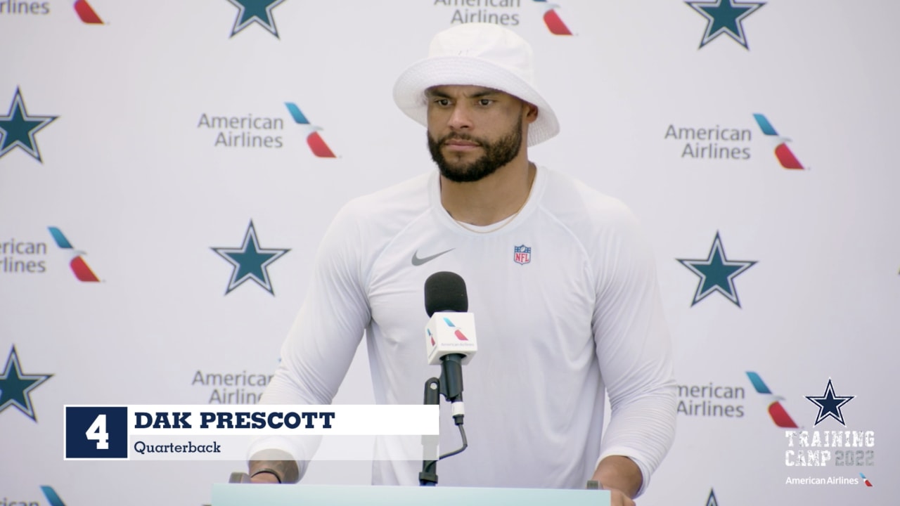 Dallas Cowboys QB Dak Prescott talks 2022 season, being a leader, goals for  the year, filming DIRECTV campaign - Blogging The Boys