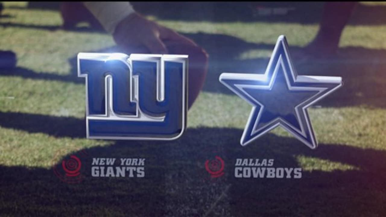 Giants vs. Cowboys Highlights