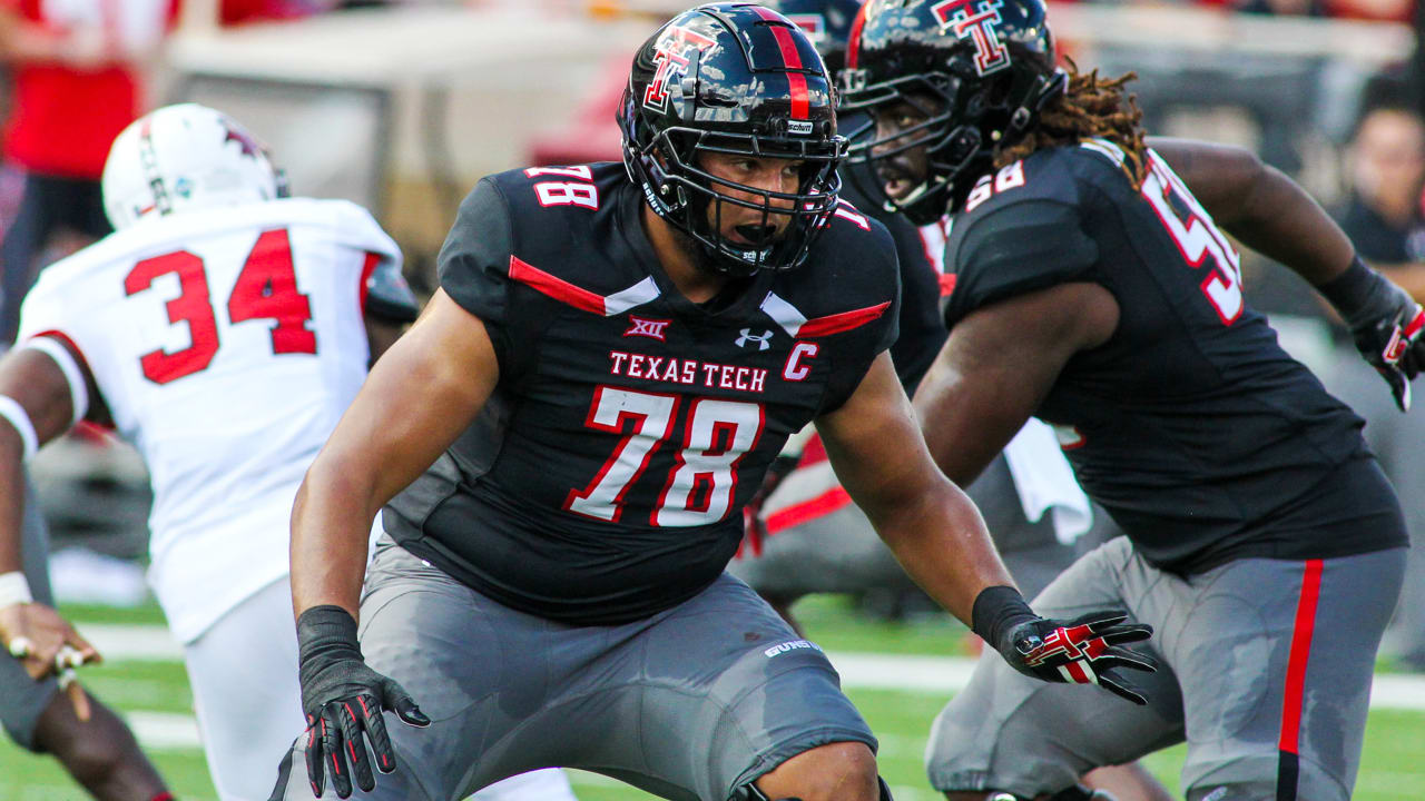 Terence Steele will stay at right tackle, which opens up Texas Tech left  tackle job