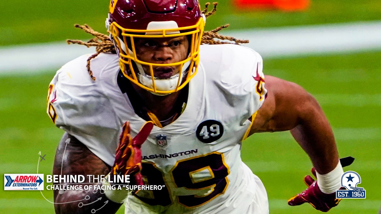 Dallas Cowboys linebacker Jabril Cox (14) in action during an NFL football  game against the Washington Commanders, Sunday, Oct. 2, 2022, in Arlington.  (AP Photo/Tyler Kaufman Stock Photo - Alamy