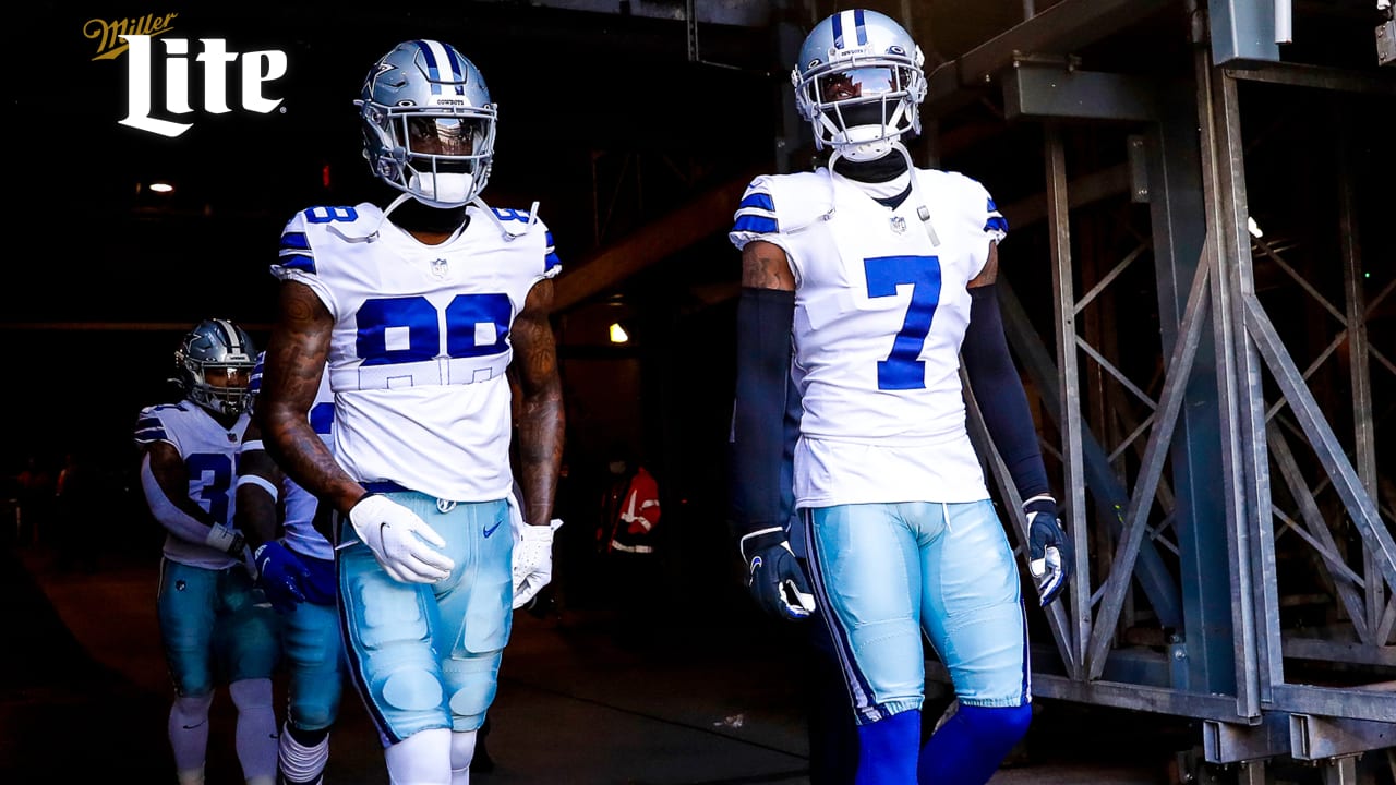 Cowboys' 2020 white, blue and Color Rush uniform schedule