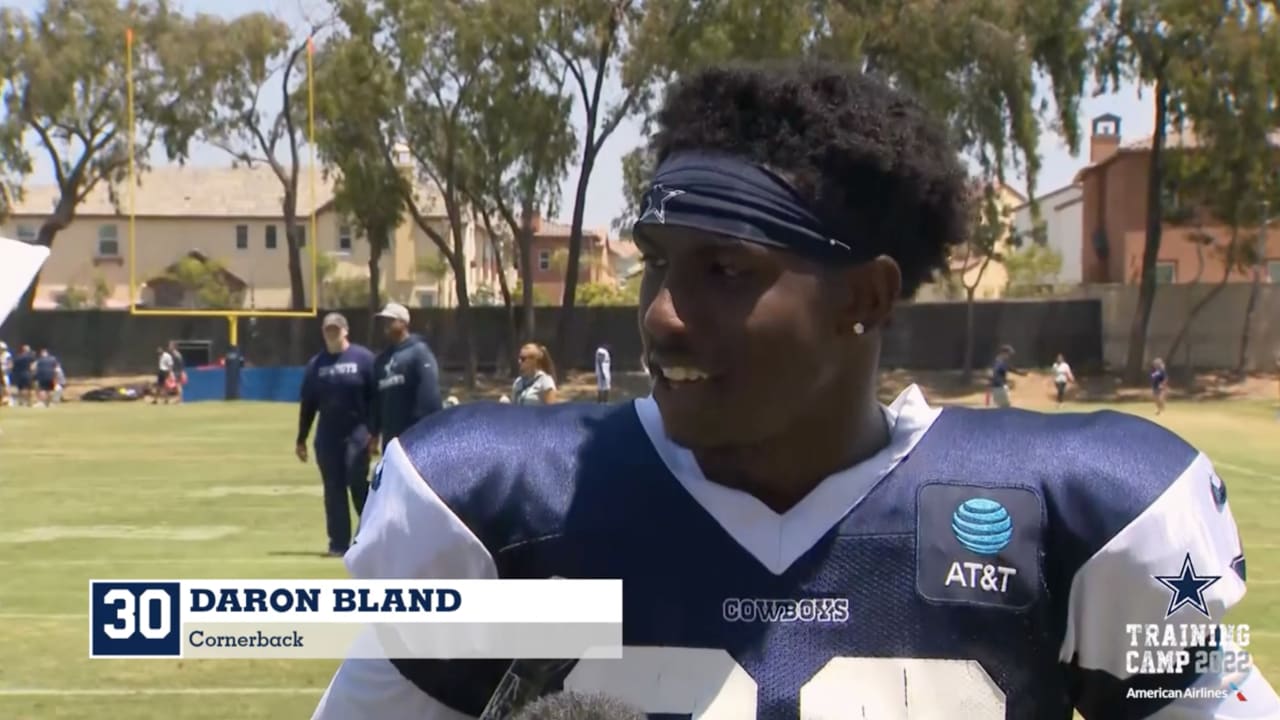 Photos: Getting separation! T.J. Vasher battles with DaRon Bland at Cowboys  rookie minicamp