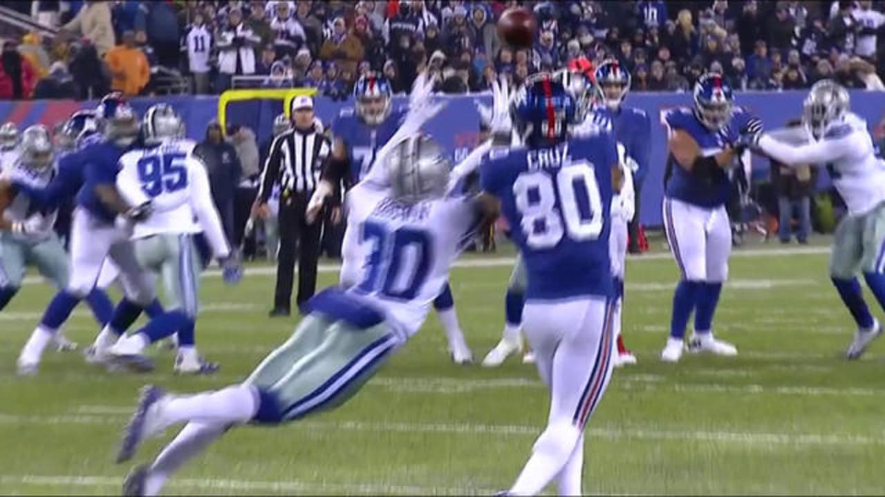 Anthony Brown Snags First Career Interception @ NY