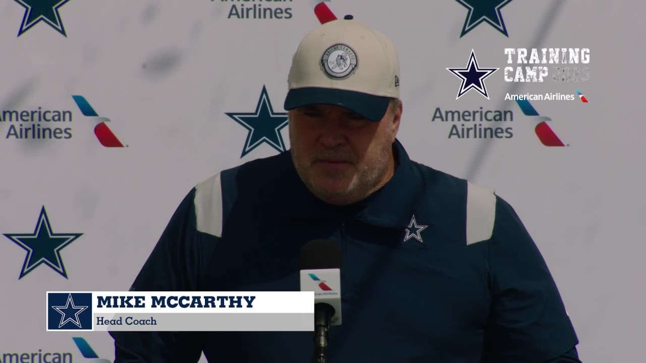 Head Coach Mike McCarthy Press Conference: We Are Past Sunday, #NEvsDAL