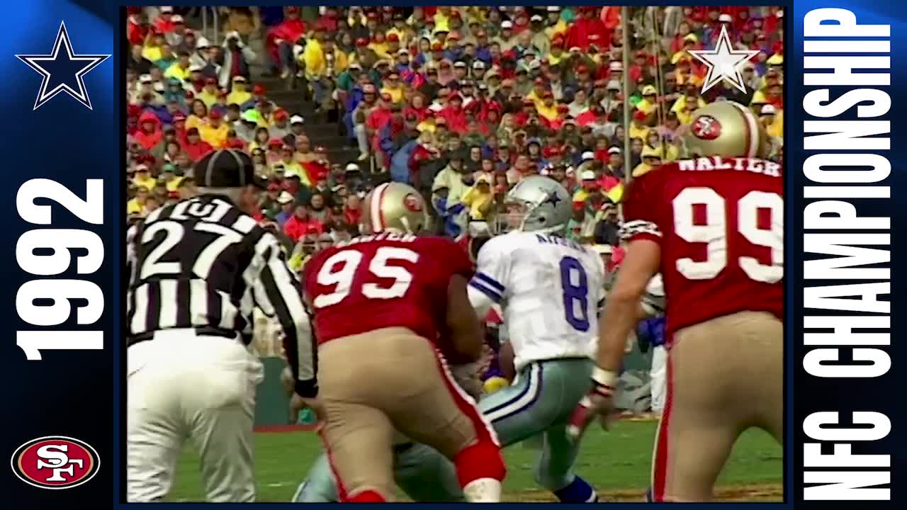 1992 NFC Championship Game: Cowboys vs. 49ers highlights 
