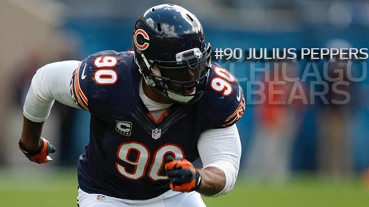 NFL Chicago Bears Julius Peppers Replica WhiteJersey 