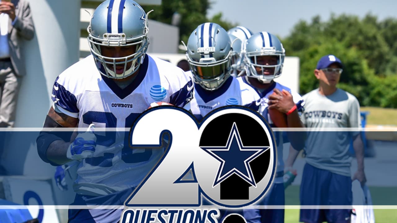 20 Questions Do Cowboys Keep More RBs or Wide Receivers On Final Roster?
