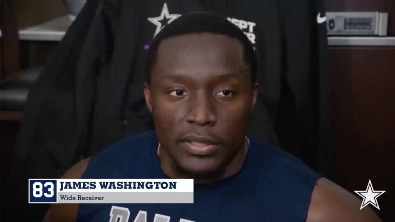 Cowboys EXCLUSIVE: New WR James Washington Explains Walking Boot and Missed  Dallas OTA Practice - FanNation Dallas Cowboys News, Analysis and More