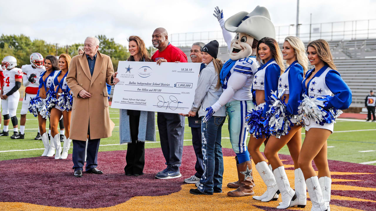 Cowboys, Texas Lottery team up to support Frisco ISD's student