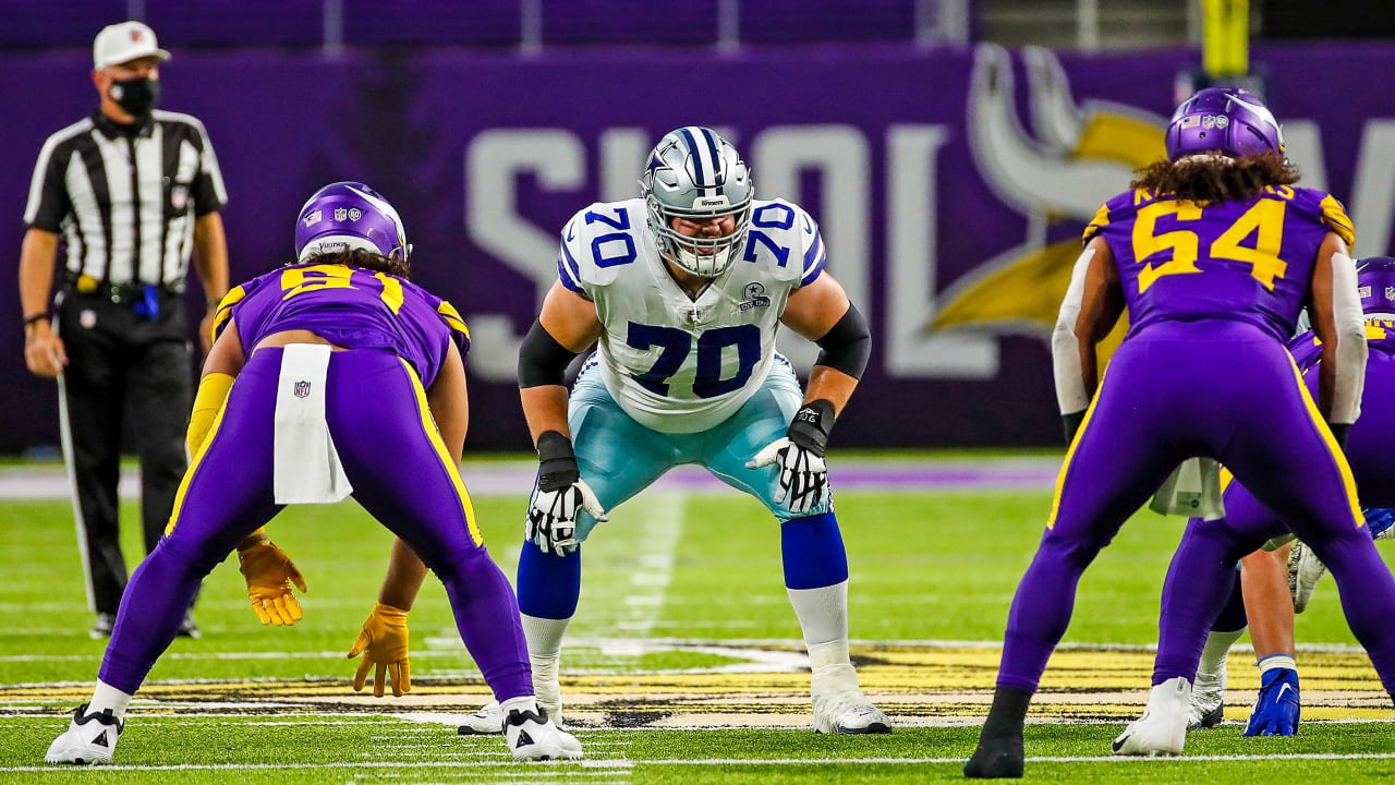 Cowboys RG Zack Martin feeling 'a lot better' before potential return vs.  Patriots