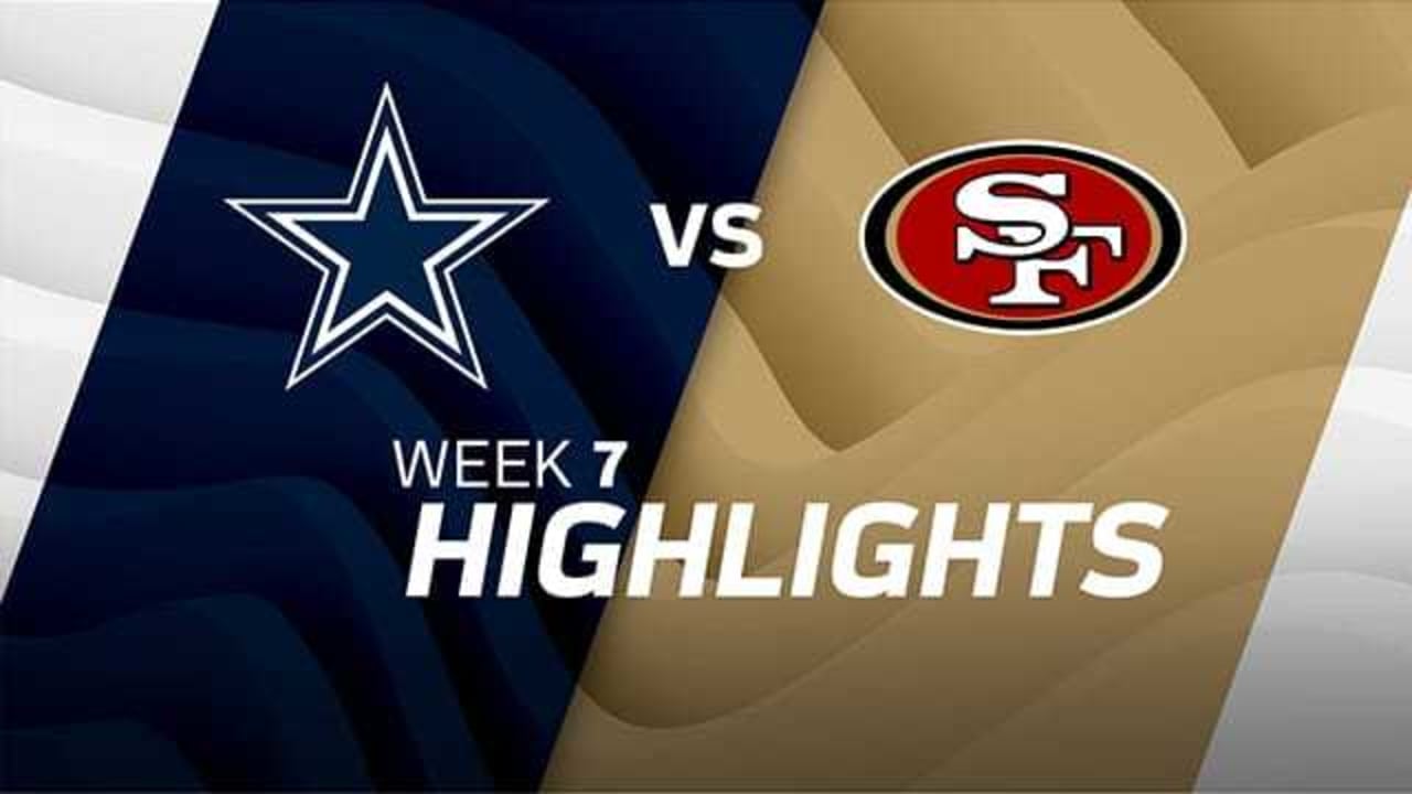 Cowboys vs 49ers Highlights