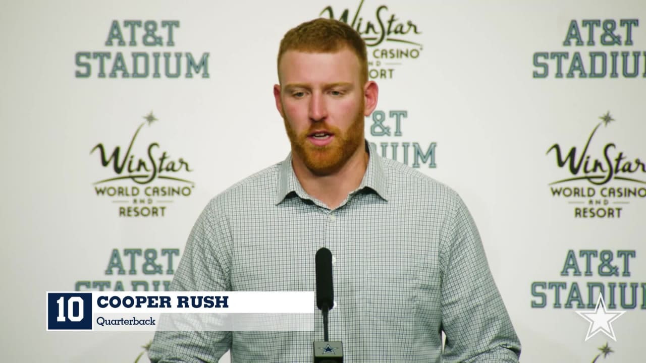 Cooper Rush Locates Blake Jarwin for 25 Yards