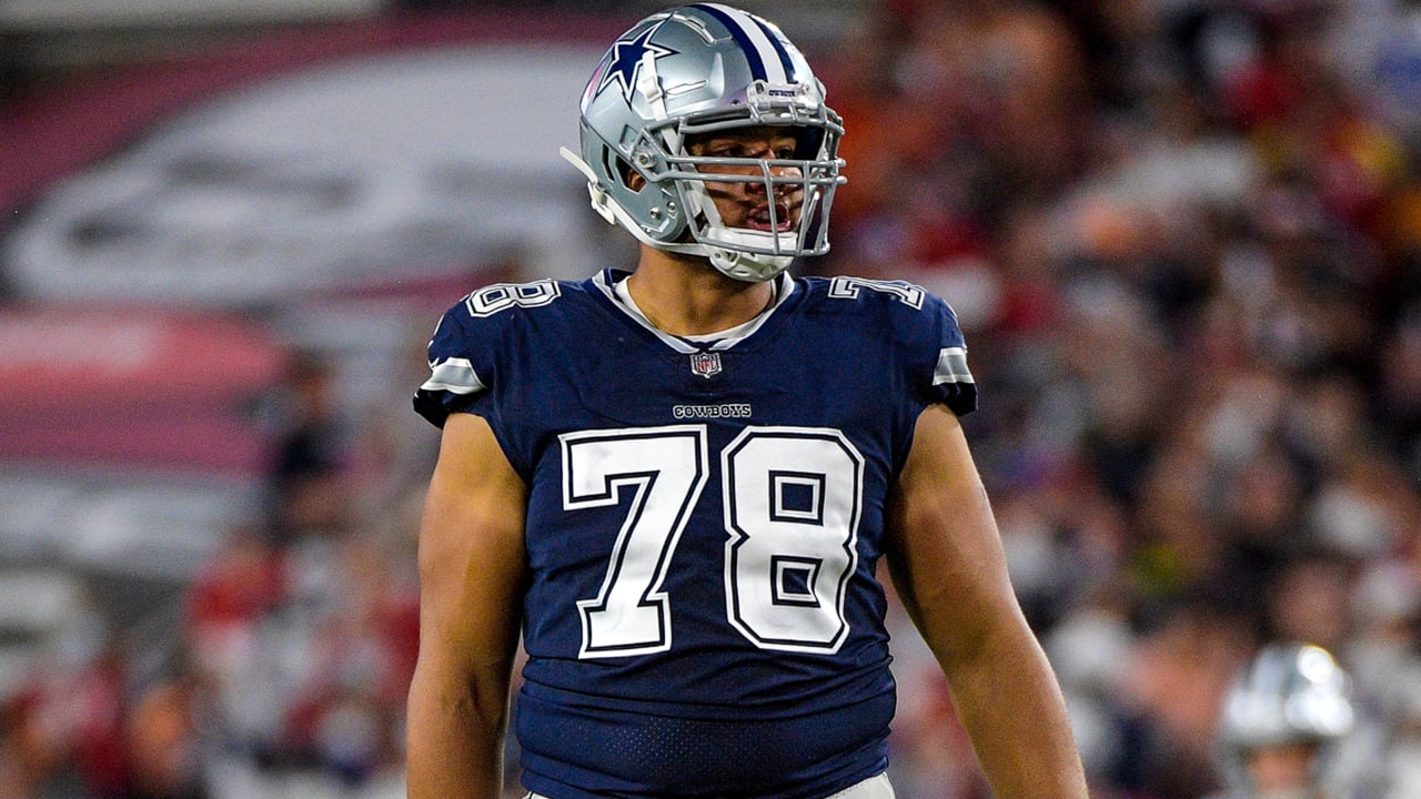 Big man TD! Dallas Cowboys backup offensive lineman Terence Steele has the  end zone to himself on a tackle eligible to the 6-foot-6, 310-pounder.