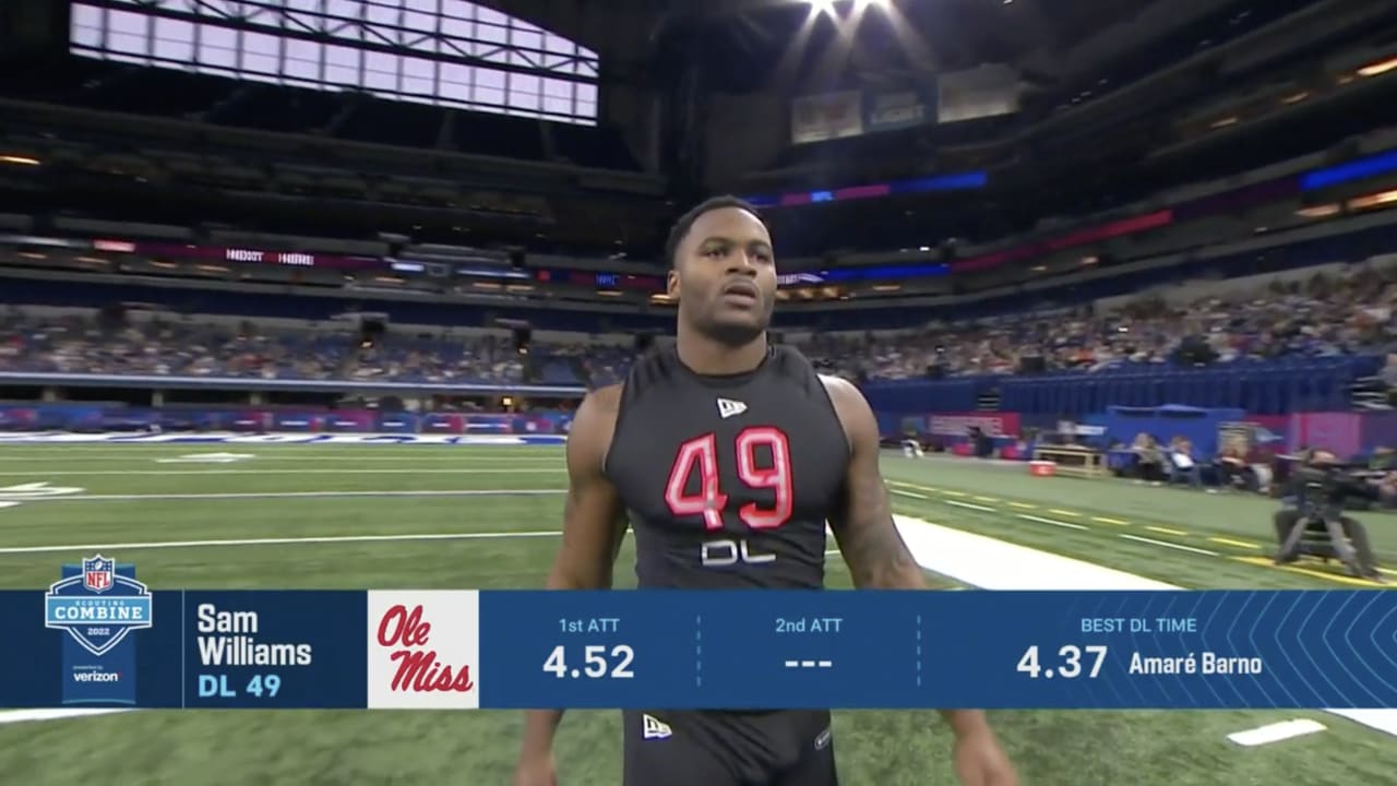 Rebels defensive end Sam Williams drafted by the Cowboys