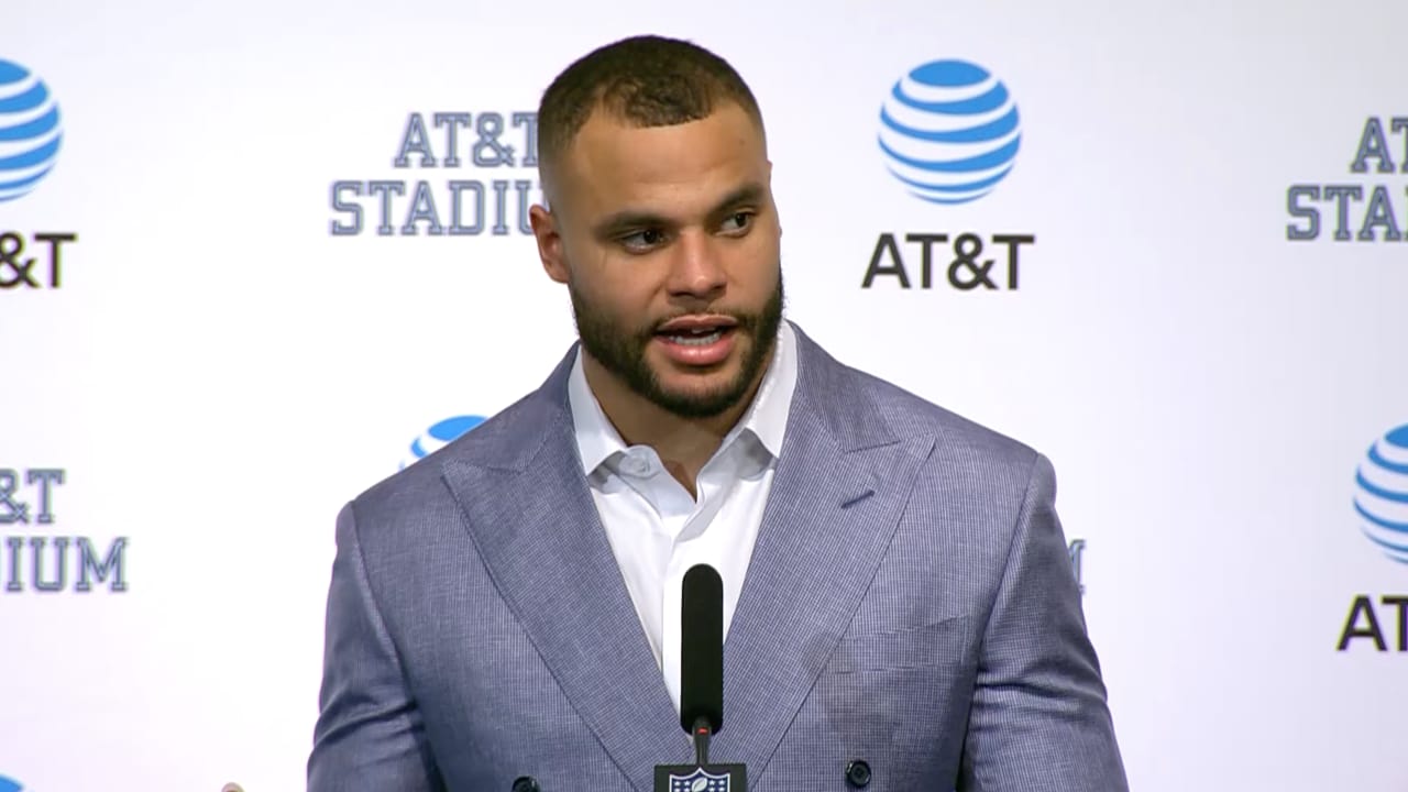 Dak Prescott on Cowboys' dominant victory over Patriots, Postgame  Interview