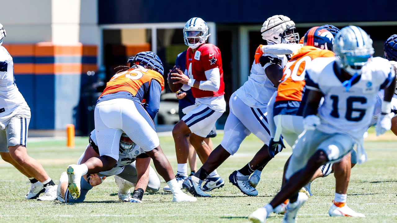 Cowboys-Broncos joint practice productive, but chippy - Sentinel Colorado