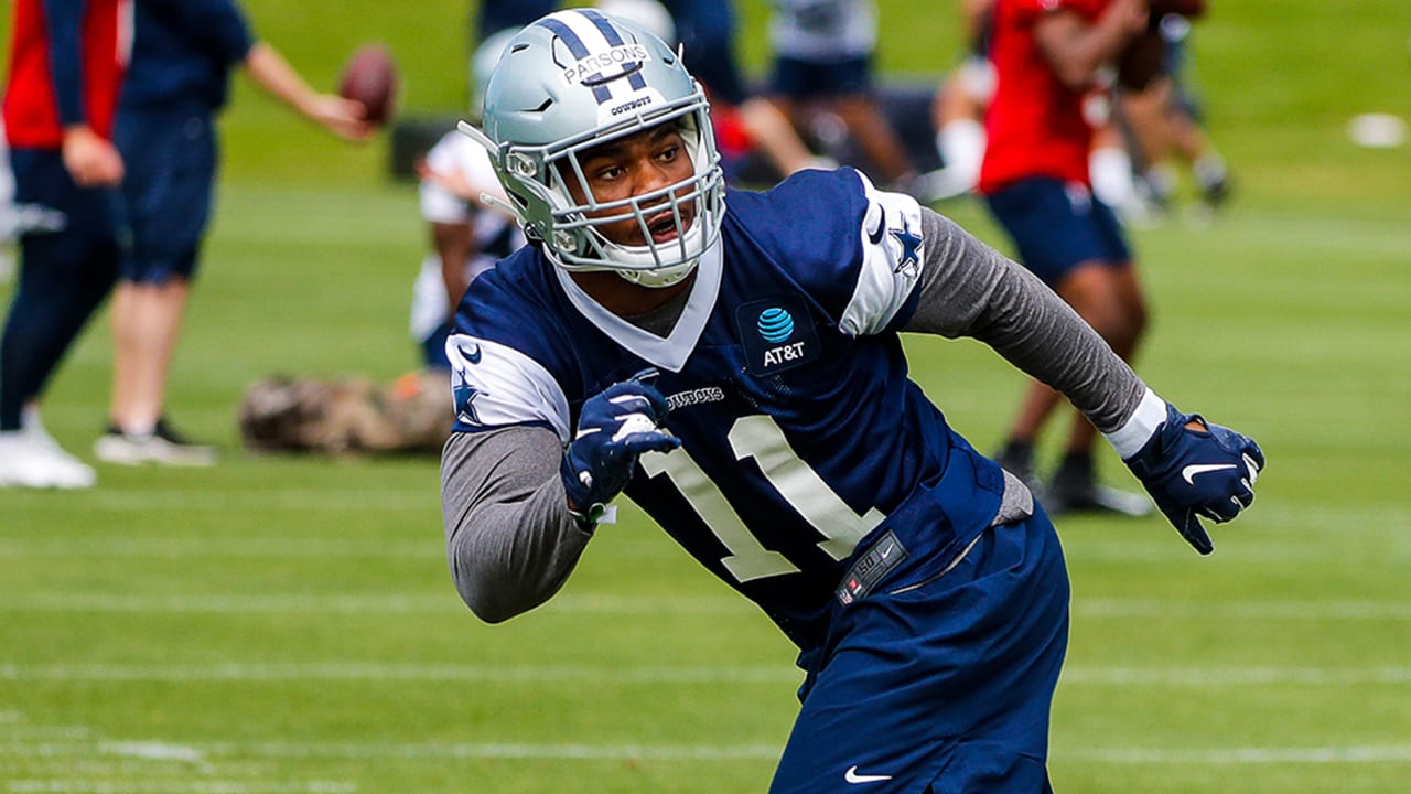 Cowboys' Micah Parsons joins teammates for OTAs