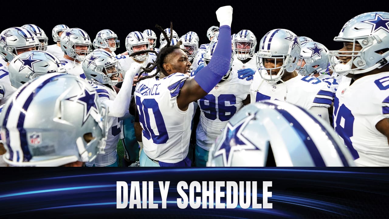 Dallas Cowboys Training Camp Schedule | 2021