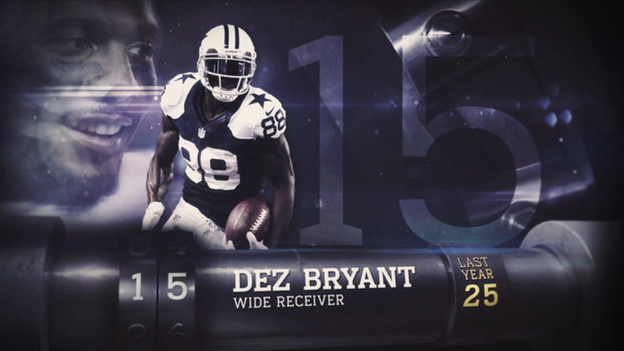 Dez Bryant check in at No. 15 on NFL Network's Top 100 players