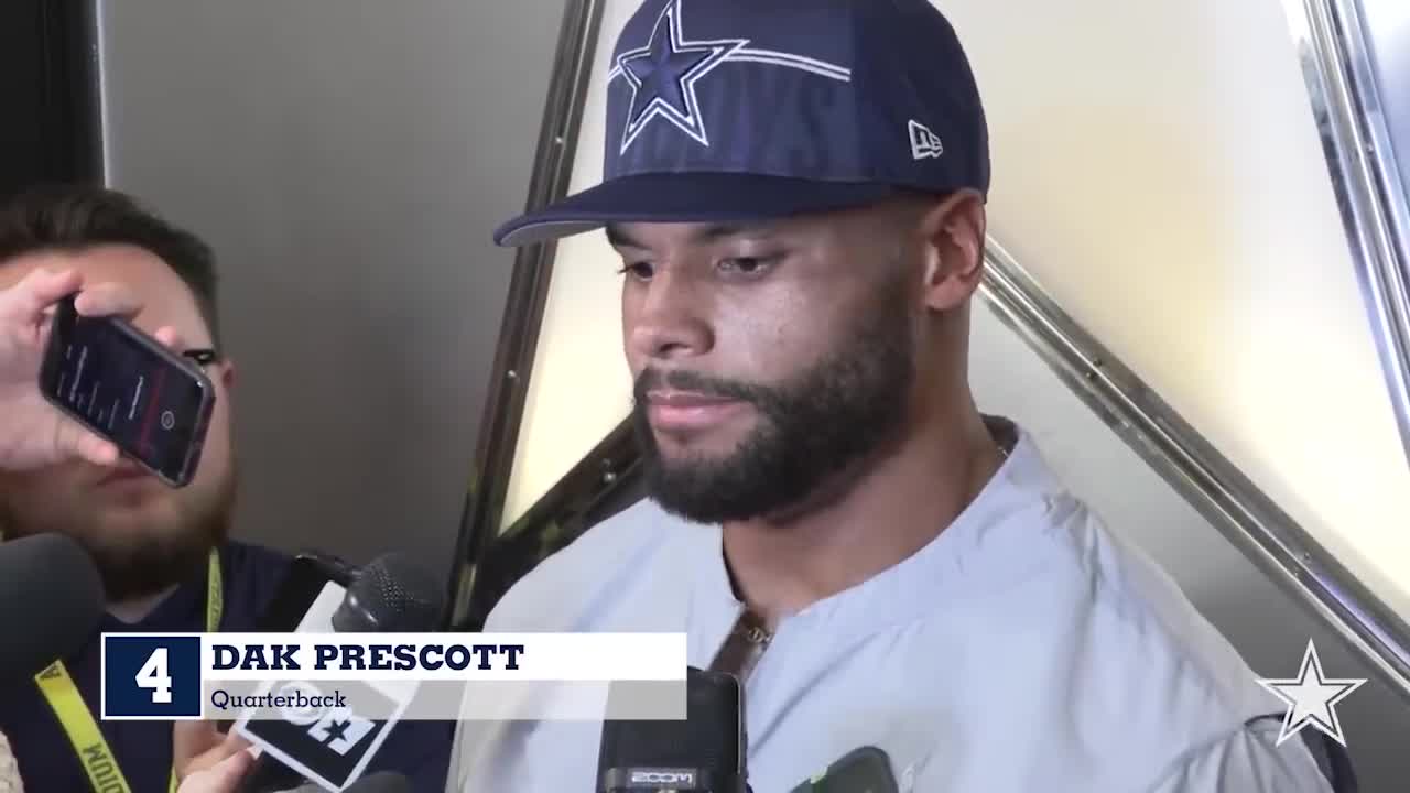 Dak Prescott: Postgame Week 4 #NEvsDAL