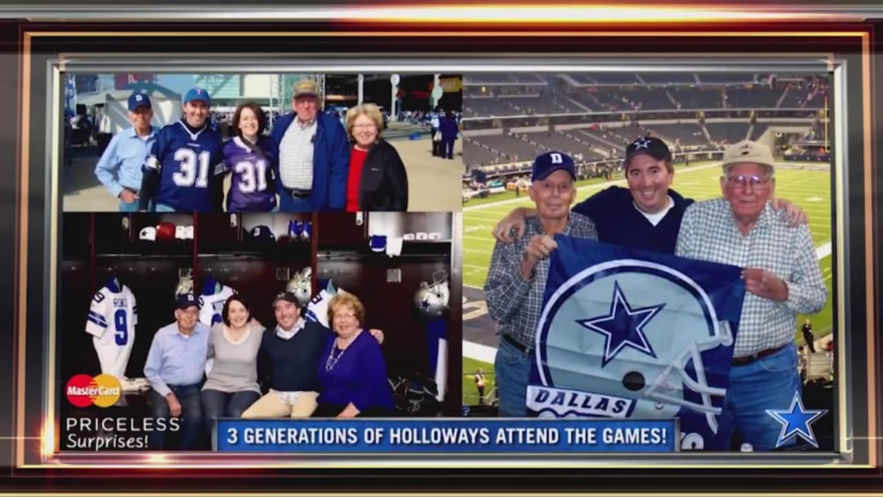 MasterCard Priceless Surprise for Dallas Cowboys Season Ticket Holder.