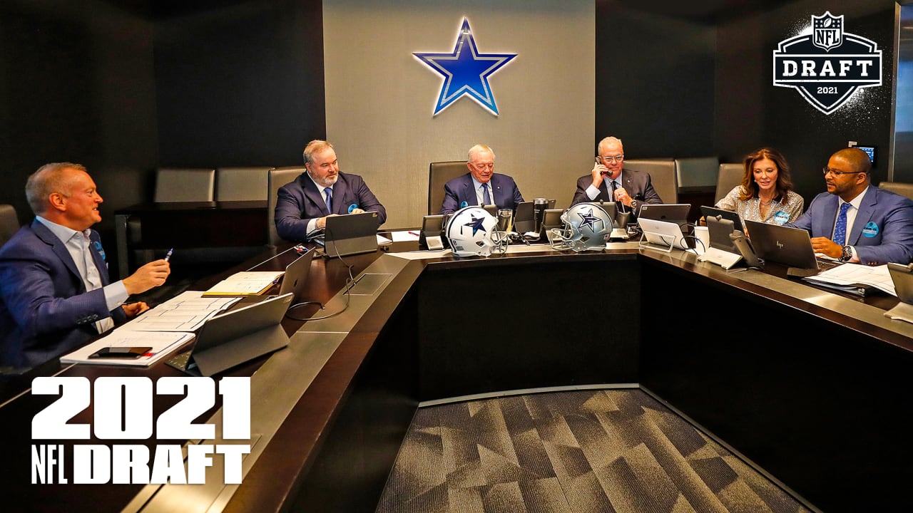 2021 Dallas Cowboys Draft War Room Day 1