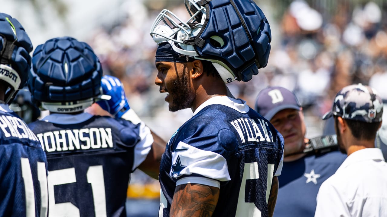 Photos: Cowboys training camp heats up with first practice in pads