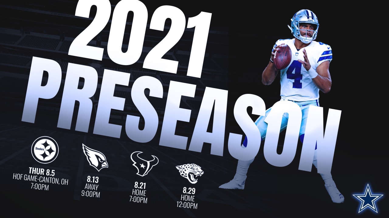 cowboys pre season games 2022