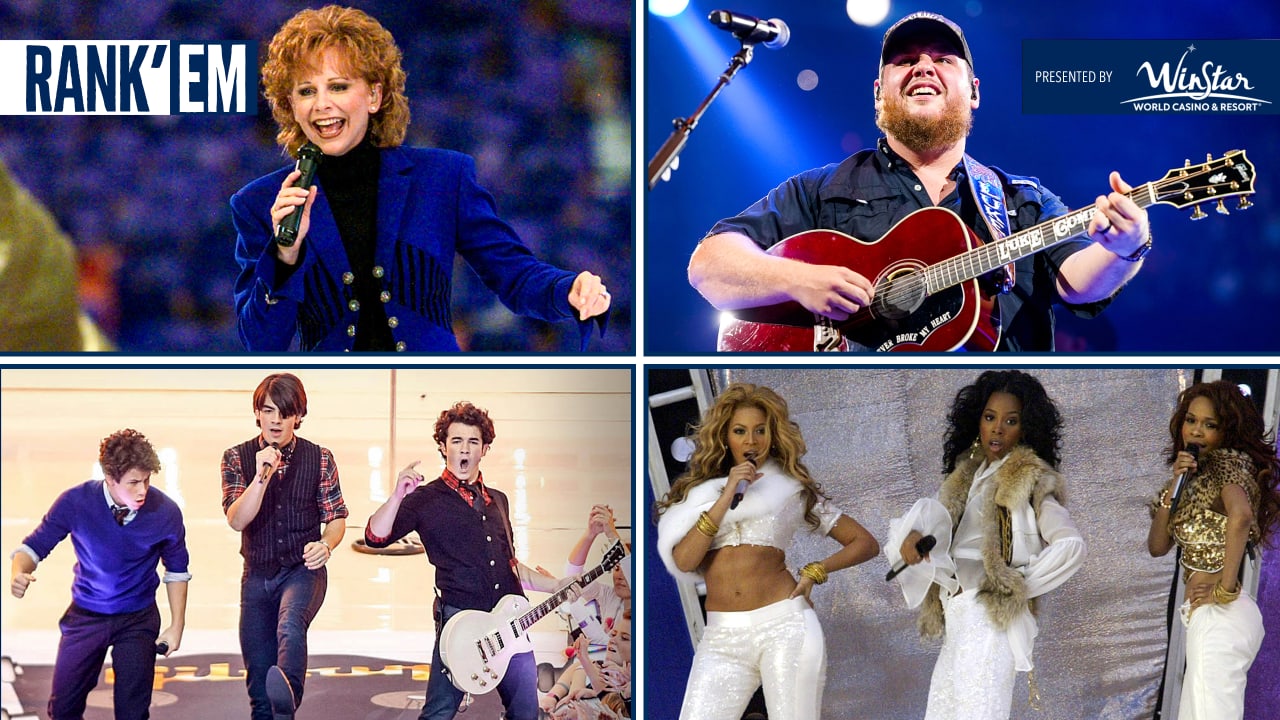 Jonas Brothers at Cowboys Halftime Show on Thanksgiving