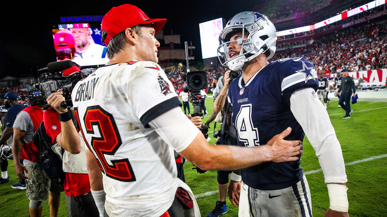 Dak Prescott stars as Dallas Cowboys beat Tom Brady's Tampa Bay