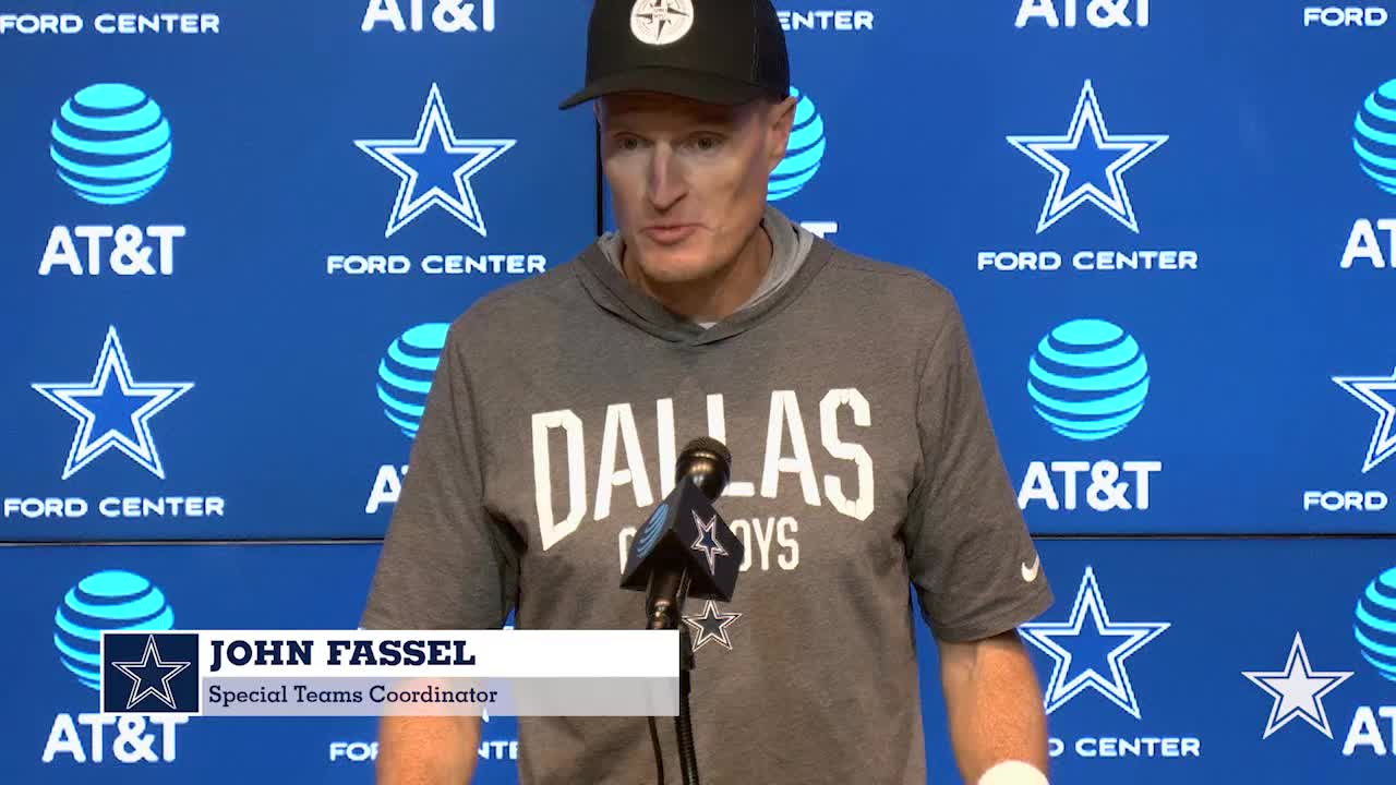 The Dallas Cowboys, led by Special Teams Coordinator John Fassel