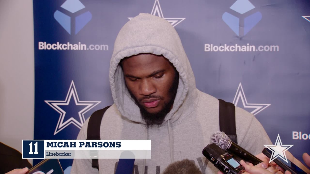 Micah Parsons discusses his mindset, adjustment to the NFL