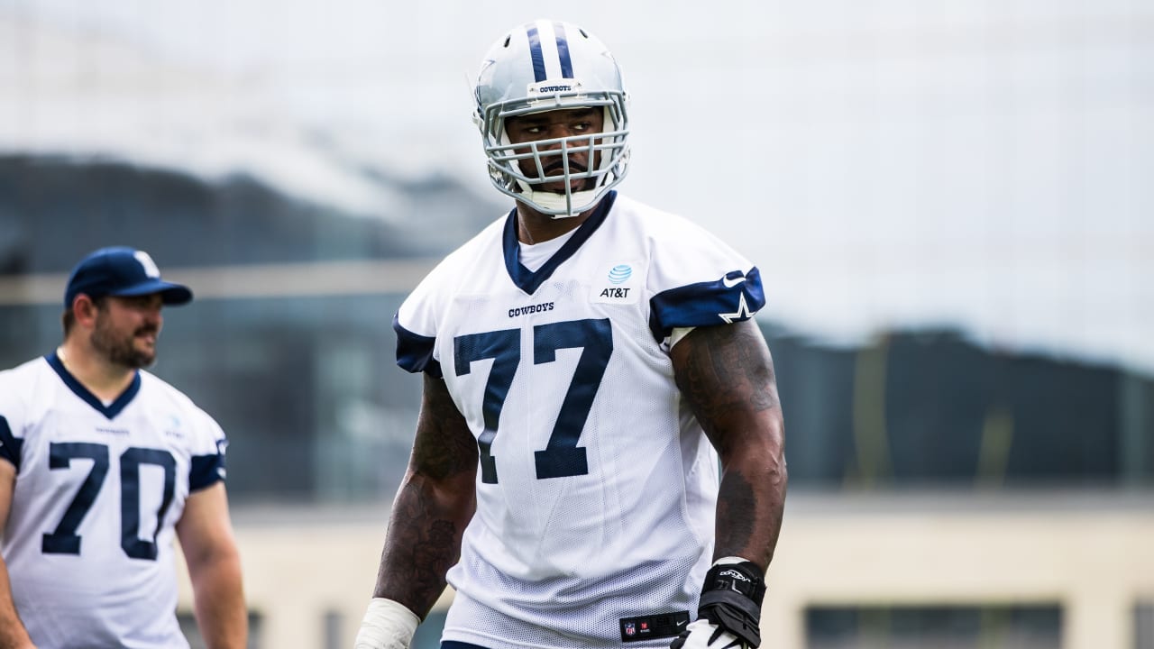 Tyron Smith Opens Cowboys 2023 Minicamp at LT