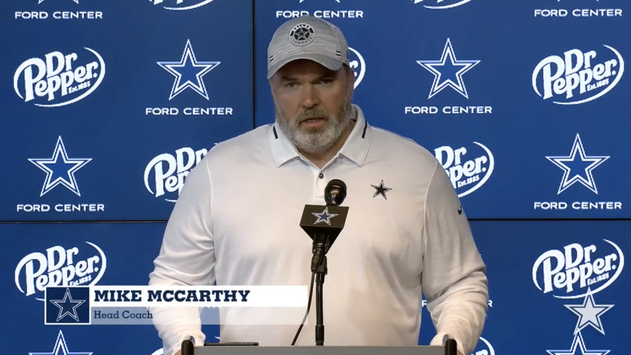 Head Coach Mike McCarthy Press Conference 10-2-23