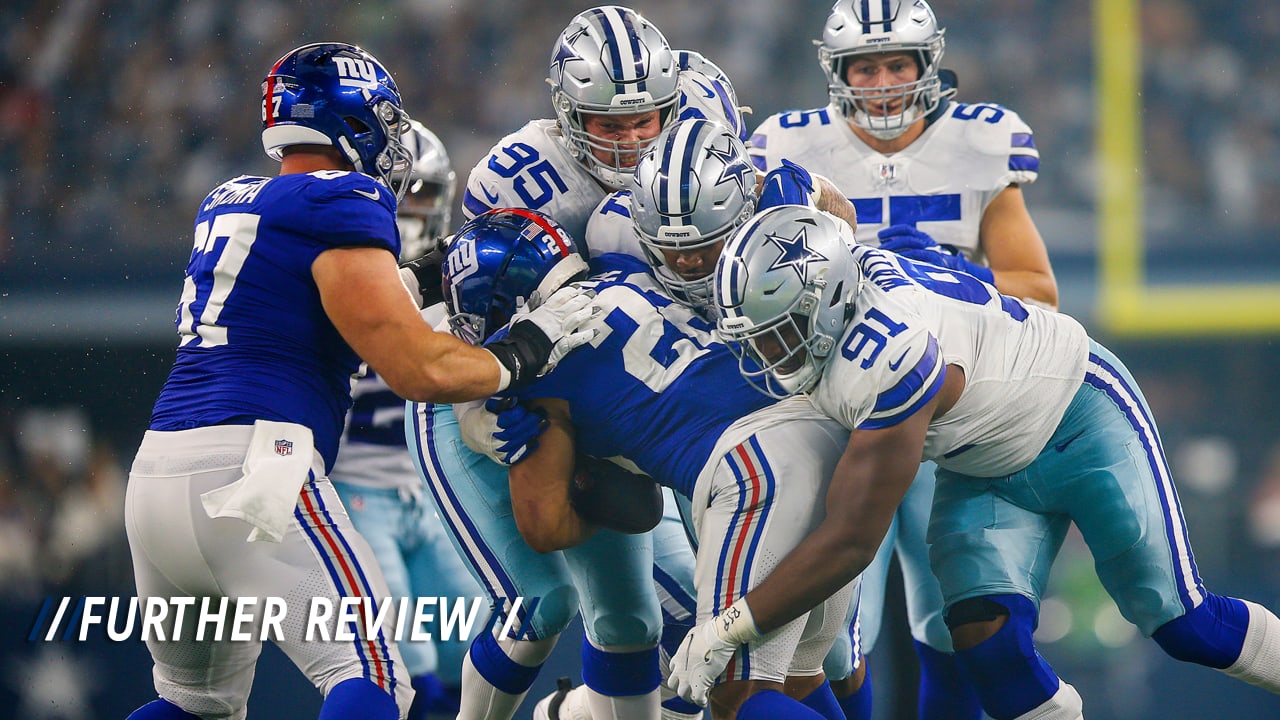 Cowboys react to unlikely player of the game after victory over Giants