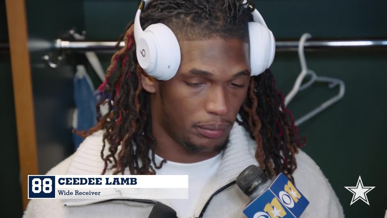 CeeDee Lamb Postgame Week 10 DALvsGB