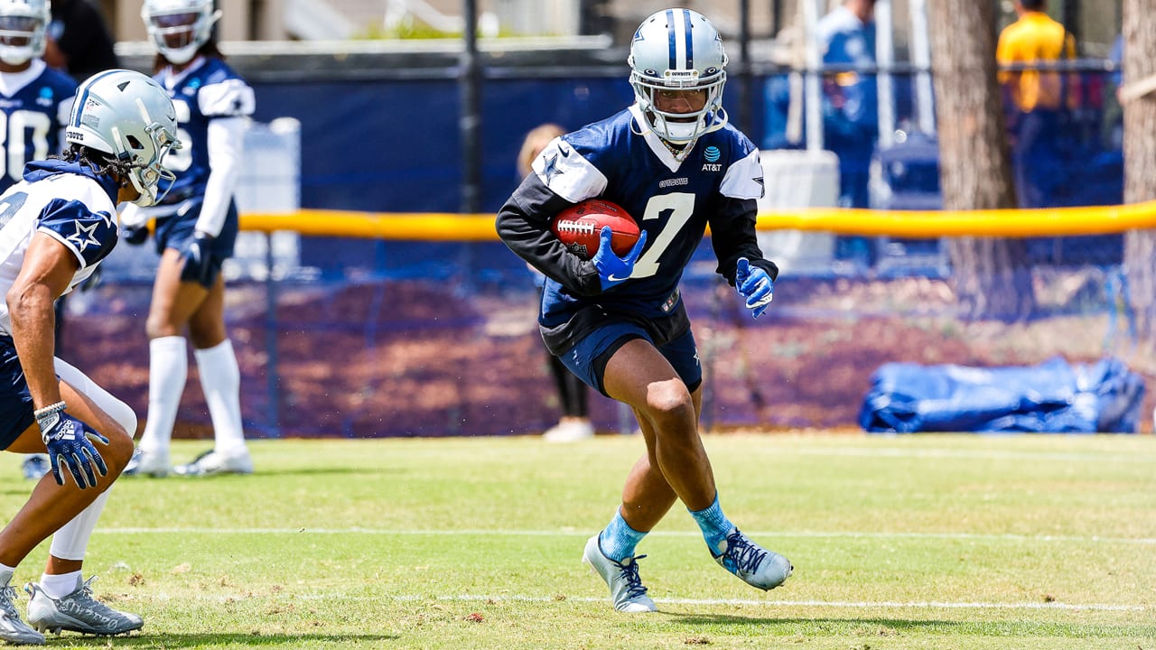 Cowboys' Trevon Diggs barks at Dak Prescott during heated training