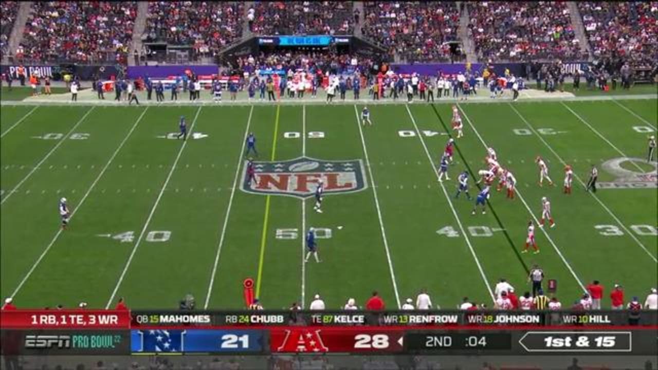 Micah Parsons StripSacks Mahomes in Pro Bowl