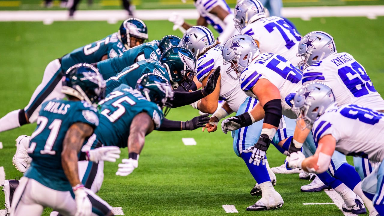 A look at the different offensive line combinations for the Cowboys